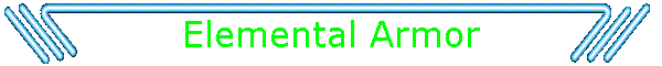 Elemental Armor